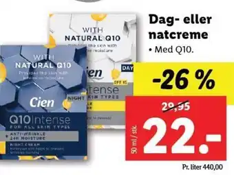 Dag- eller natcreme