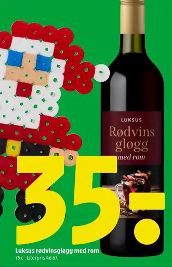 Coop 365 Luksus rødvinsgløgg med rom tilbud