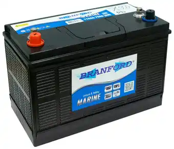 Harald Nyborg Marinebatteri 110 ah +venstre - branford tilbud