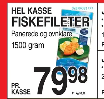 ABC Lavpris Fiskefileter tilbud