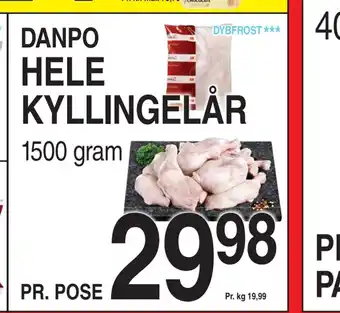 ABC Lavpris Hele kyllingelår tilbud