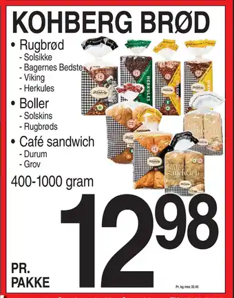 ABC Lavpris Kohberg brød tilbud
