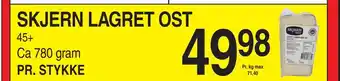ABC Lavpris Skjern lagret ost st tilbud