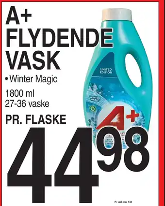 ABC Lavpris A+ flydende vask tilbud