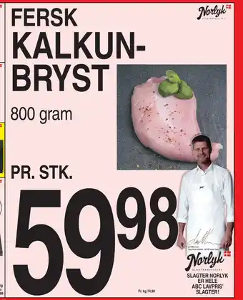 ABC Lavpris Kalkunbryst tilbud