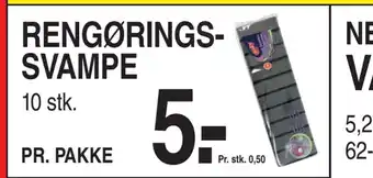 ABC Lavpris Rengøringssvampe tilbud