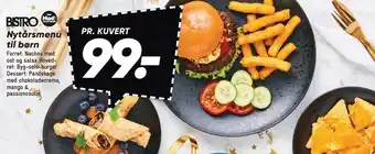 Bilka Bistro nytårsmenu til børn tilbud