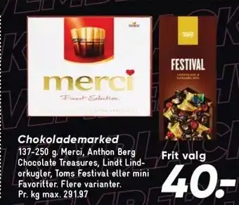 Bilka Chokolademarked tilbud