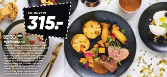 Bilka Bistro nytårsmenu tilbud