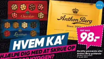 Bilka Nordthy gaveæske eller anthon berg guldæske tilbud