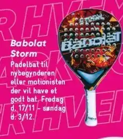 Bilka Babolat storm tilbud