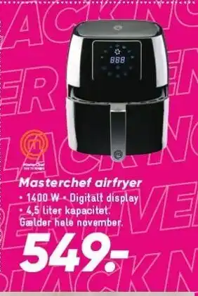 Bilka Masterchef airfryer tilbud