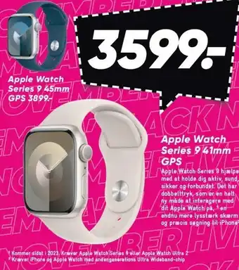 Bilka Apple watch series 9 41mm gps tilbud