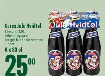 Min Købmand Ceres jule hvidtøl tilbud