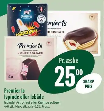 Min Købmand Premier is ispinde eller isbåde tilbud
