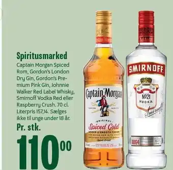 Min Købmand Spiritusmarked tilbud