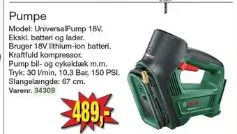 Harald Nyborg Pumpe tilbud