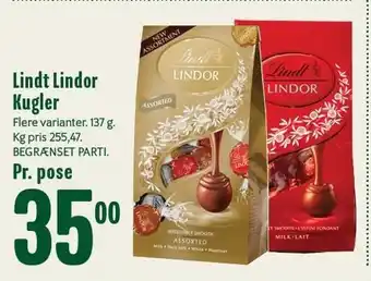 Lindt lindor kugler