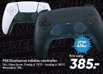 Bilka Ps5 dualsense trådløs controller tilbud