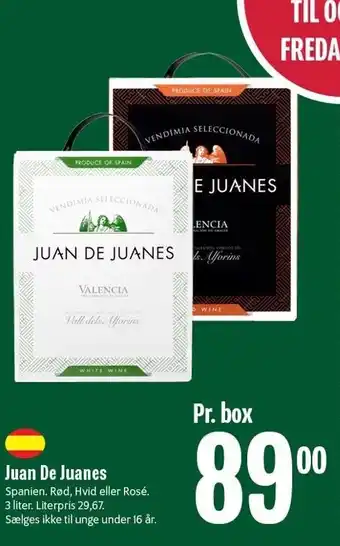 Min Købmand Juan de juanes tilbud