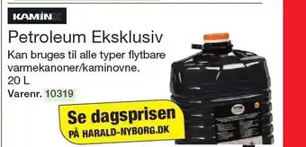 Harald Nyborg Kaminx petroleum eksklusiv tilbud