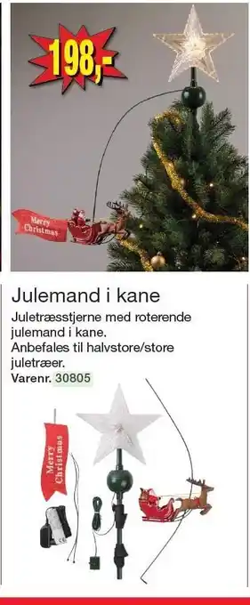 Harald Nyborg Julemand i kane tilbud