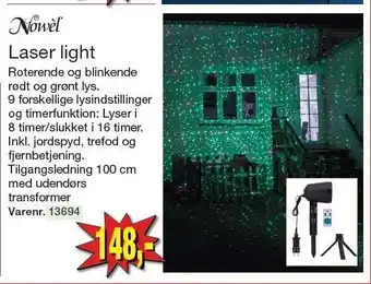 Harald Nyborg Laser light tilbud