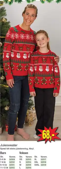 Harald Nyborg Julesweater tilbud