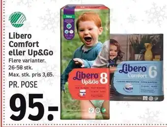 SPAR Libero comfort eller up&go tilbud