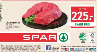 SPAR Oksemørbrad tilbud