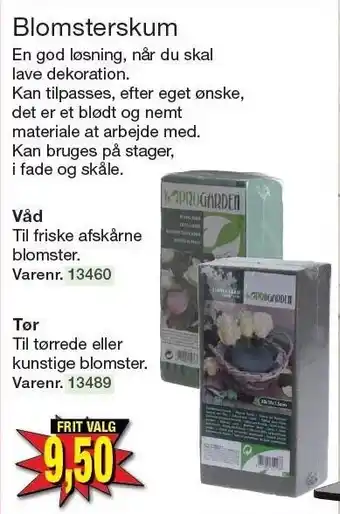 Harald Nyborg Blomsterskum tilbud