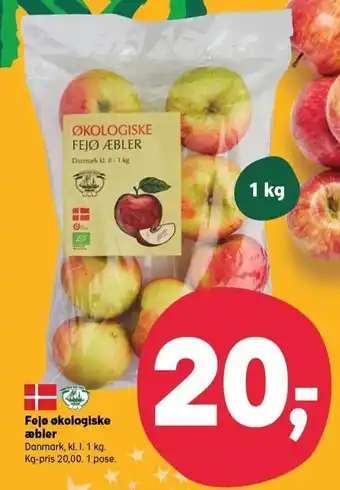 Kvickly Fejø økologiske æbler tilbud