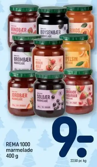 REMA 1000 Rema 1000 marmelade tilbud
