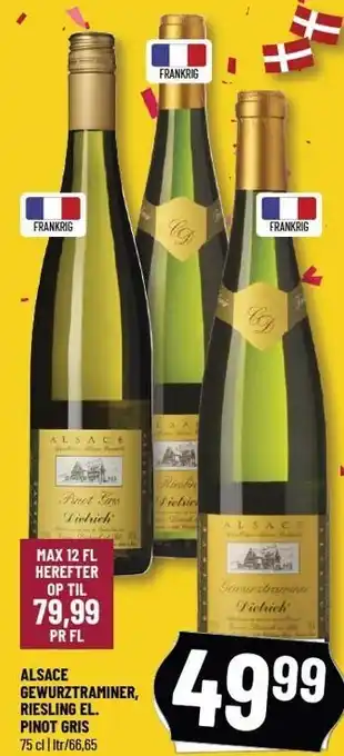 Løvbjerg Alsace gewurztraminer, riesling el. pinot gris tilbud