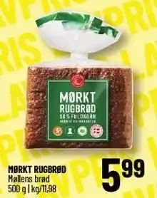 Løvbjerg Mørkt rugbrød tilbud