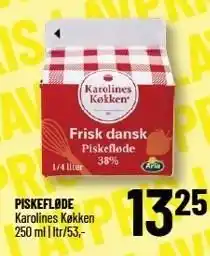Løvbjerg Piskefløde tilbud