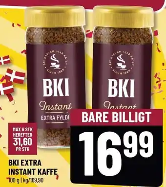 Løvbjerg Bki extra instant kaffe tilbud