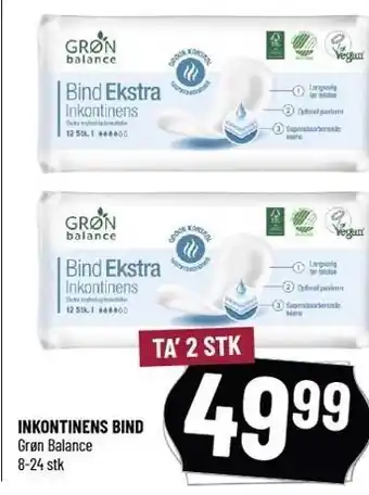 Inkontinens bind