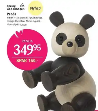 Kop & Kande Panda tilbud