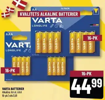 Løvbjerg Varta batterier tilbud