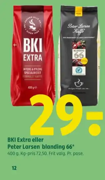 Coop 365 Extra specialristet kaffe formalet tilbud