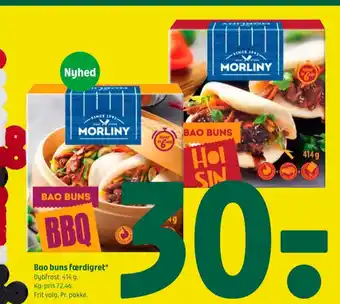 Coop 365 Morliny bao buns bbq tilbud
