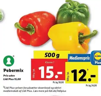 Lidl Pebermix tilbud