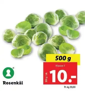 Lidl Rosenkål tilbud