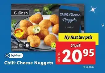Lidl Chili-cheese nuggets tilbud