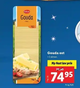 Lidl Gouda ost tilbud