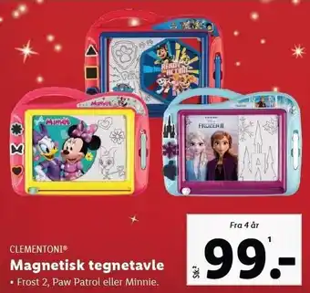 Lidl Magnetisk tegnetavle tilbud