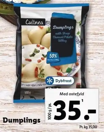 Lidl Dumplings tilbud