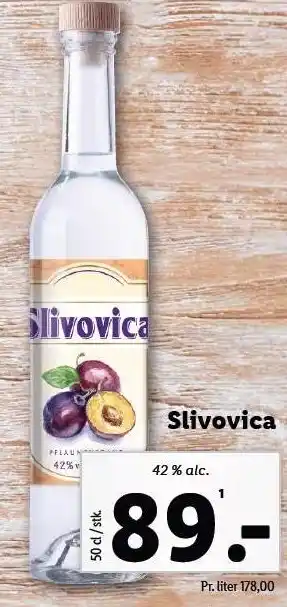 Lidl Slivovica tilbud
