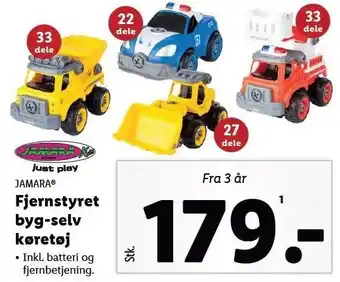 Lidl Fjernstyret byg-selv køretøj tilbud